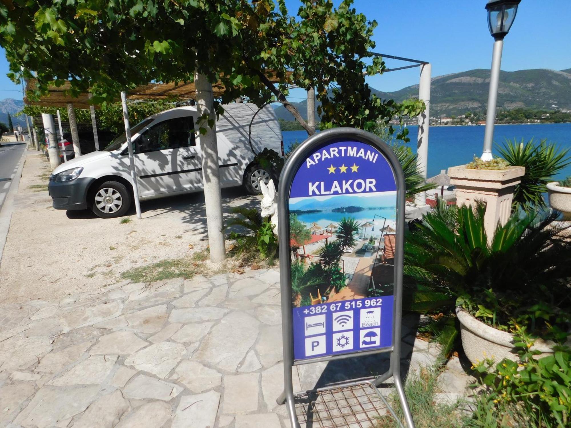Apartments Klakor Tivat Exteriér fotografie
